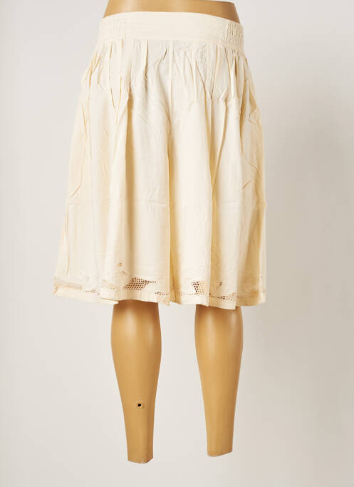 Fustă midi bej PALME femeie