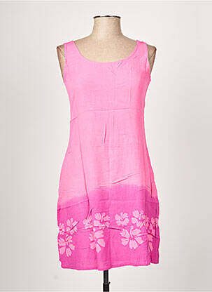 Rochie midi roz PALME femeie