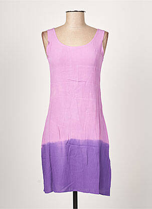 Rochie midi fără mâneci fără mâneci violet PALME femeie