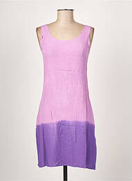 Rochie midi fără mâneci fără mâneci violet PALME femeie