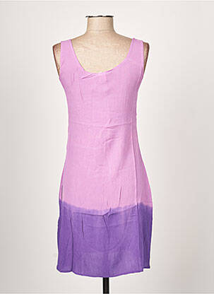 Rochie midi fără mâneci fără mâneci violet PALME femeie