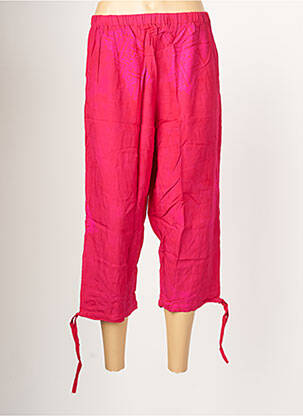 Pantalon trei sferturi roz DOU-DOU'S femeie