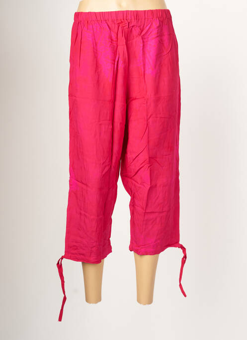 Pantalon trei sferturi roz DOU-DOU'S femeie