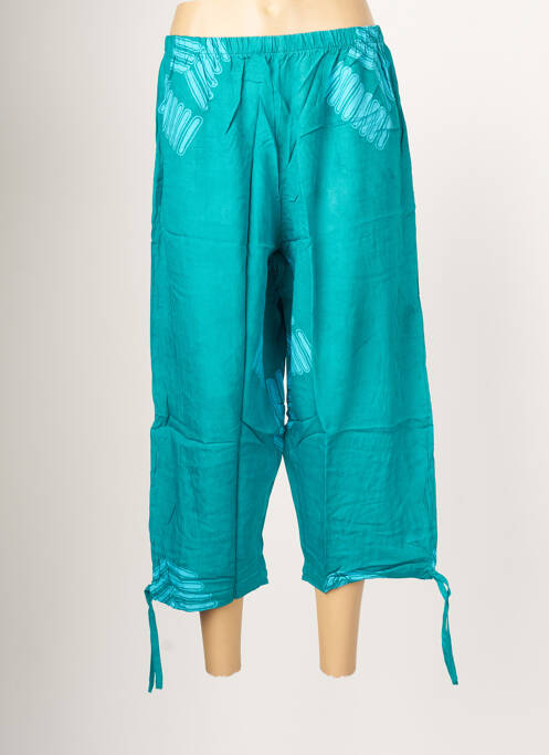 Pantalon trei sferturi verde DOU-DOU'S femeie