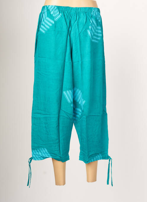 Pantalon trei sferturi verde DOU-DOU'S femeie