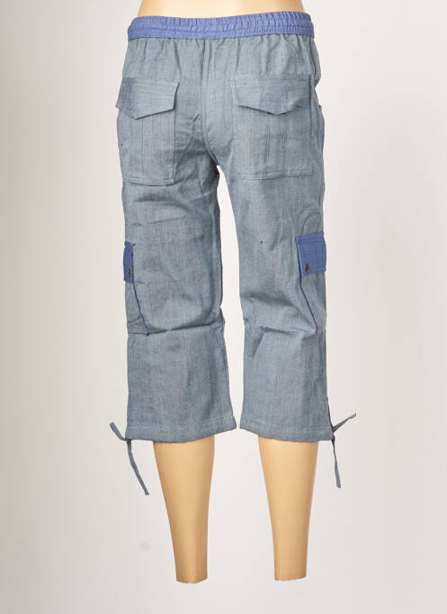 Pantalon trei sferturi albastru PALME femeie