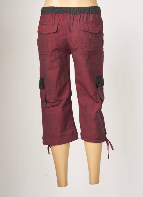 Pantalon trei sferturi roșu PALME femeie