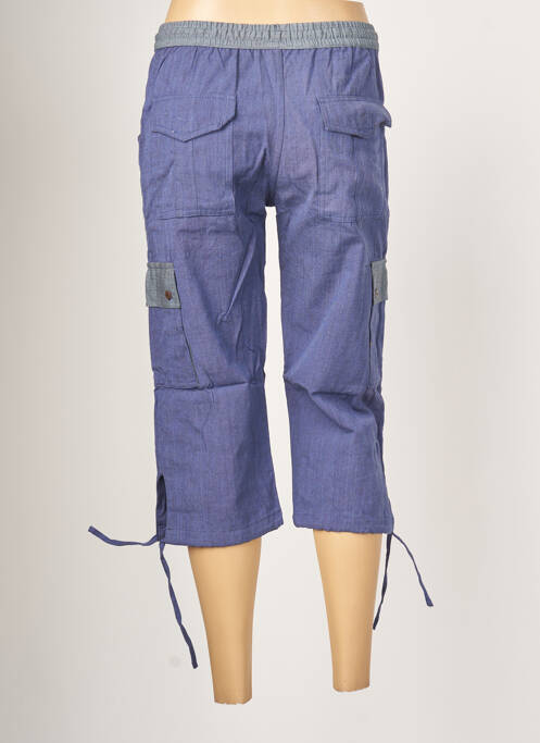 Pantalon trei sferturi albastru PALME femeie