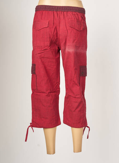 Pantalon trei sferturi roșu PALME femeie