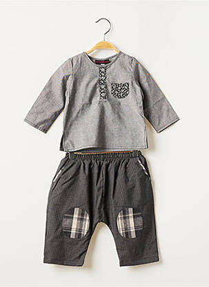 Set pantaloni gri MARTINA LONDON fată