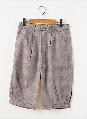 Pantalon trei sferturi gri L'ILE AUX FEES fată