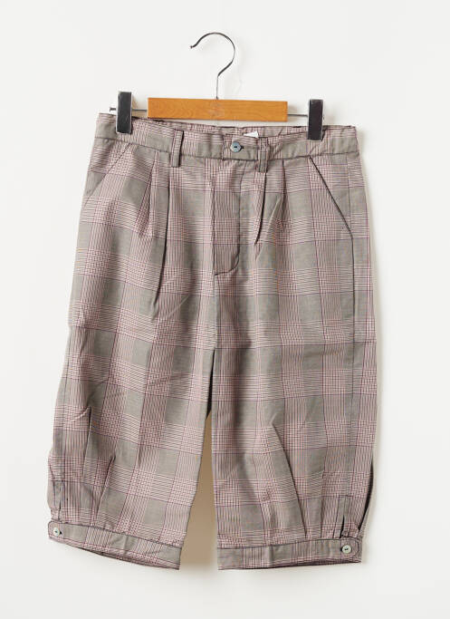 Pantalon trei sferturi gri L'ILE AUX FEES fată