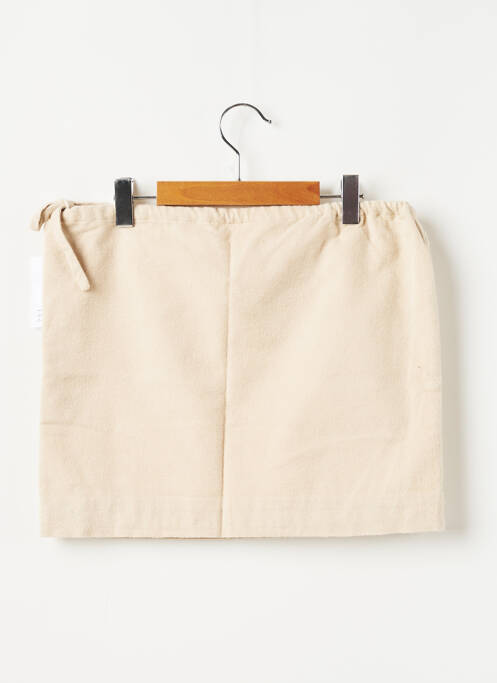 Fustă midi bej TINA KELY fată