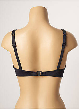 Sutien de costum de baie elasticitate sutien cupe întregi cu decolteu înalt negru BELCOR femeie