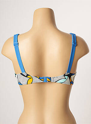 Sutien de costum de baie elasticitate sutien cupe întregi cu decolteu înalt bej BELCOR femme