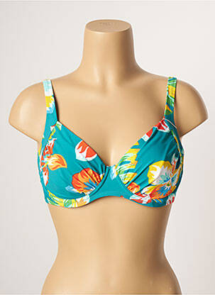 Sutien de costum de baie albastru BELCOR femeie