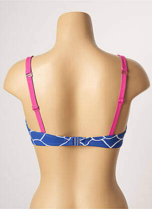 Sutien de costum de baie elasticitate top sutien modelat albastru BELCOR femeie