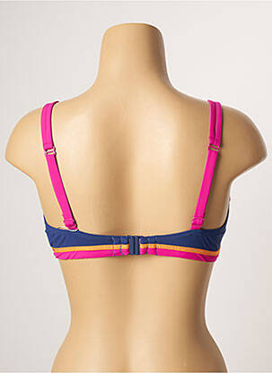 Sutien de costum de baie elasticitate top sutien modelat albastru BELCOR femeie