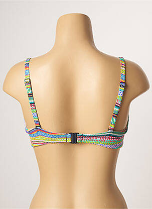 Sutien de costum de baie elasticitate sutien balconet cu decolteu înalt verde CHERRY BEACH femeie