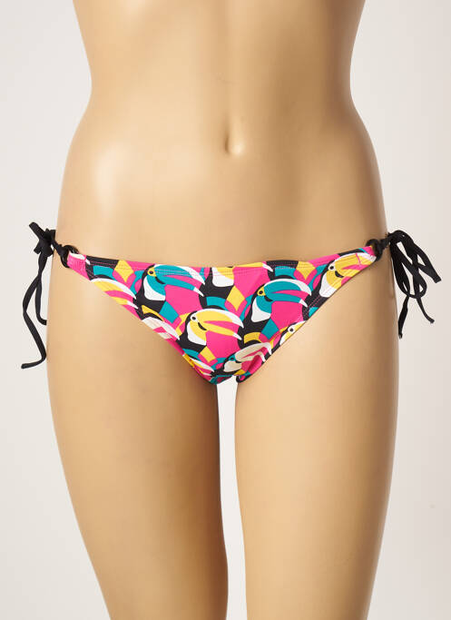 Chiloți de baie roz CHERRY BEACH femeie