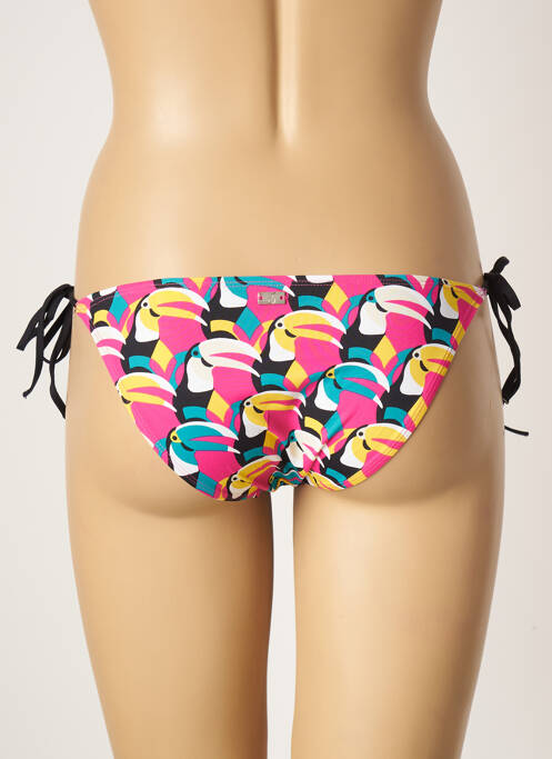 Chiloți de baie roz CHERRY BEACH femeie