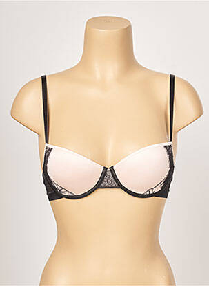 Sutien efect material satinat top sutien modelat roz PASSIONATA femeie
