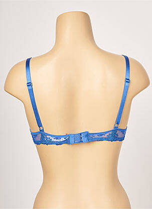 Sutien efect material satinat top sutien modelat albastru PASSIONATA femeie
