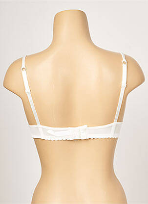 Sutien efect material satinat top sutien push-up bej PASSIONATA femeie