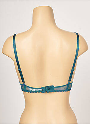Sutien efect material satinat top sutien push-up verde PASSIONATA femeie