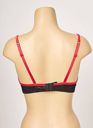 Sutien efect material satinat top sutien push-up roșu PASSIONATA femeie