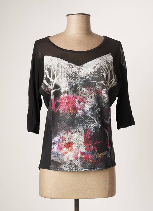 Top negru MOKA'S femeie