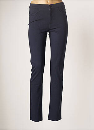 Pantalon slim elasticitate mărime normală albastru YOULINE femeie