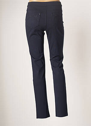 Pantalon slim elasticitate mărime normală albastru YOULINE femeie