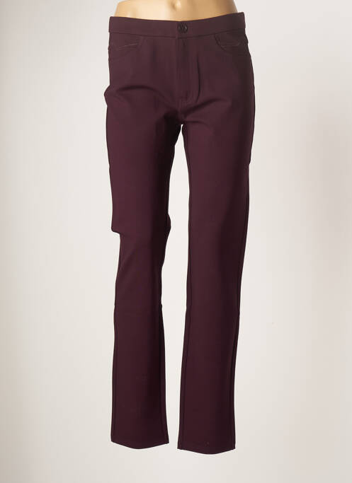 Pantalon slim violet YOULINE femeie