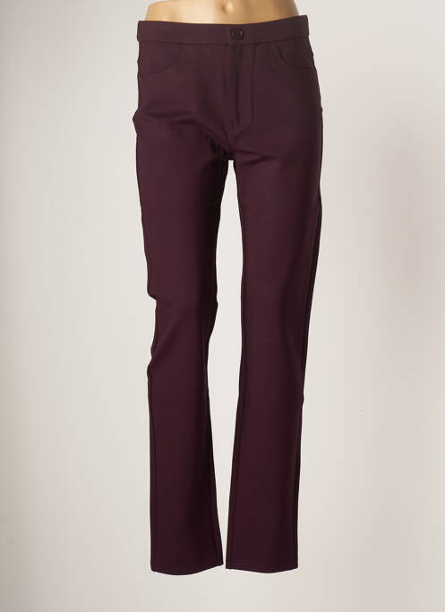 Pantalon slim violet YOULINE femeie