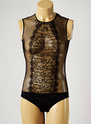 Body de lenjerie negru VALEGE femeie