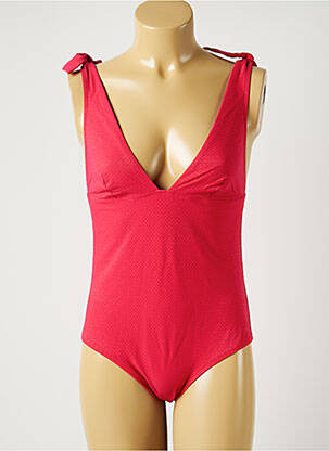 Costum de baie dintr-o singură piesă elasticitate top triunghiuri roz SIMONE PERELE femeie