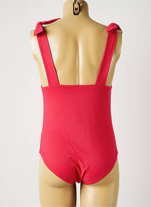 Costum de baie dintr-o singură piesă elasticitate top triunghiuri roz SIMONE PERELE femeie