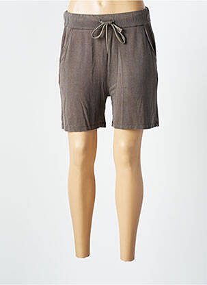 Șort verde MAJESTIC FILATURES femeie