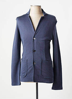 Jachete casual albastru MAJESTIC FILATURES femeie