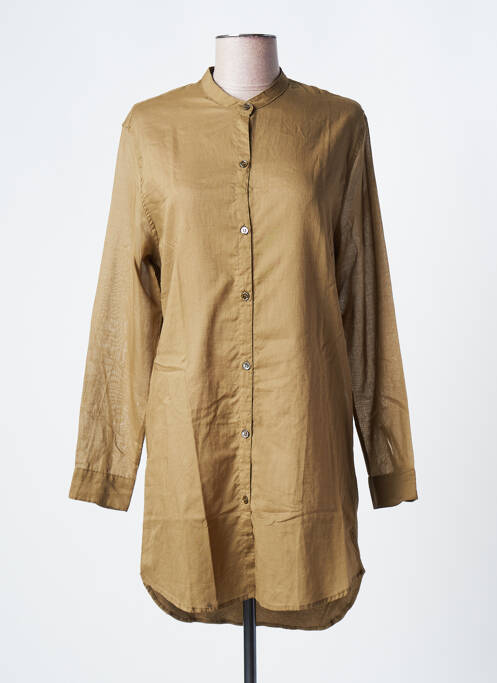 Tunică mâneci lungi verde MAJESTIC FILATURES femeie