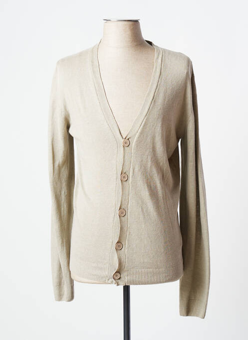 Vestă cu mâneci lungi bej SAMEDI MATIN femeie