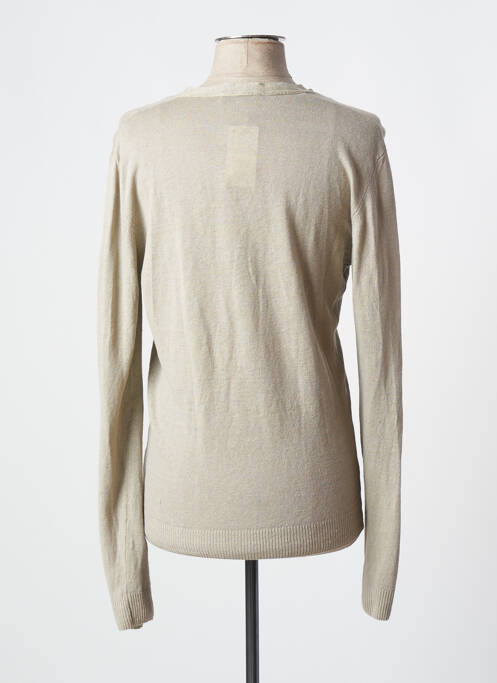 Vestă cu mâneci lungi bej SAMEDI MATIN femeie