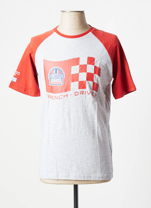 Tricou gri DELAHAYE bărbat