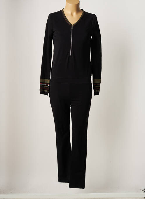 Salopetă-pantalon negru HBT femeie