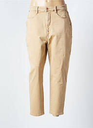 Pantalon 7/8 talie înaltă talie înaltă bej SALSA femme