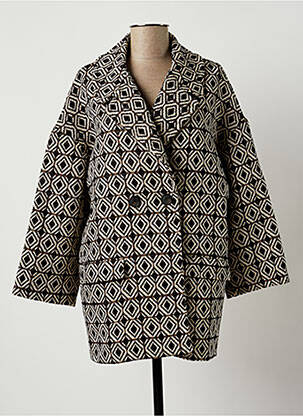 Palton lung negru DIXIE femeie