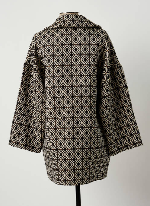 Palton lung negru DIXIE femeie