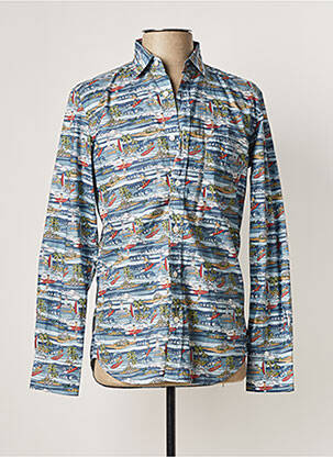 Cămașă cu mâneci lungi albastru HARTFORD bărbat