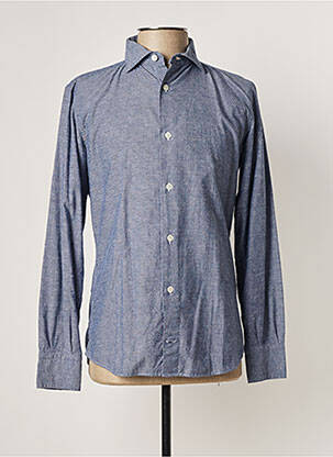 Cămașă cu mâneci lungi albastru ELEVENTY bărbat